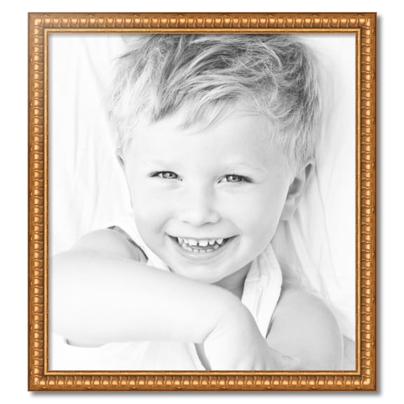 ArtToFrames 31" x 34" Gold Picture Frame, 31x34 inch Gold Wood Poster Frame (WOM-4293)