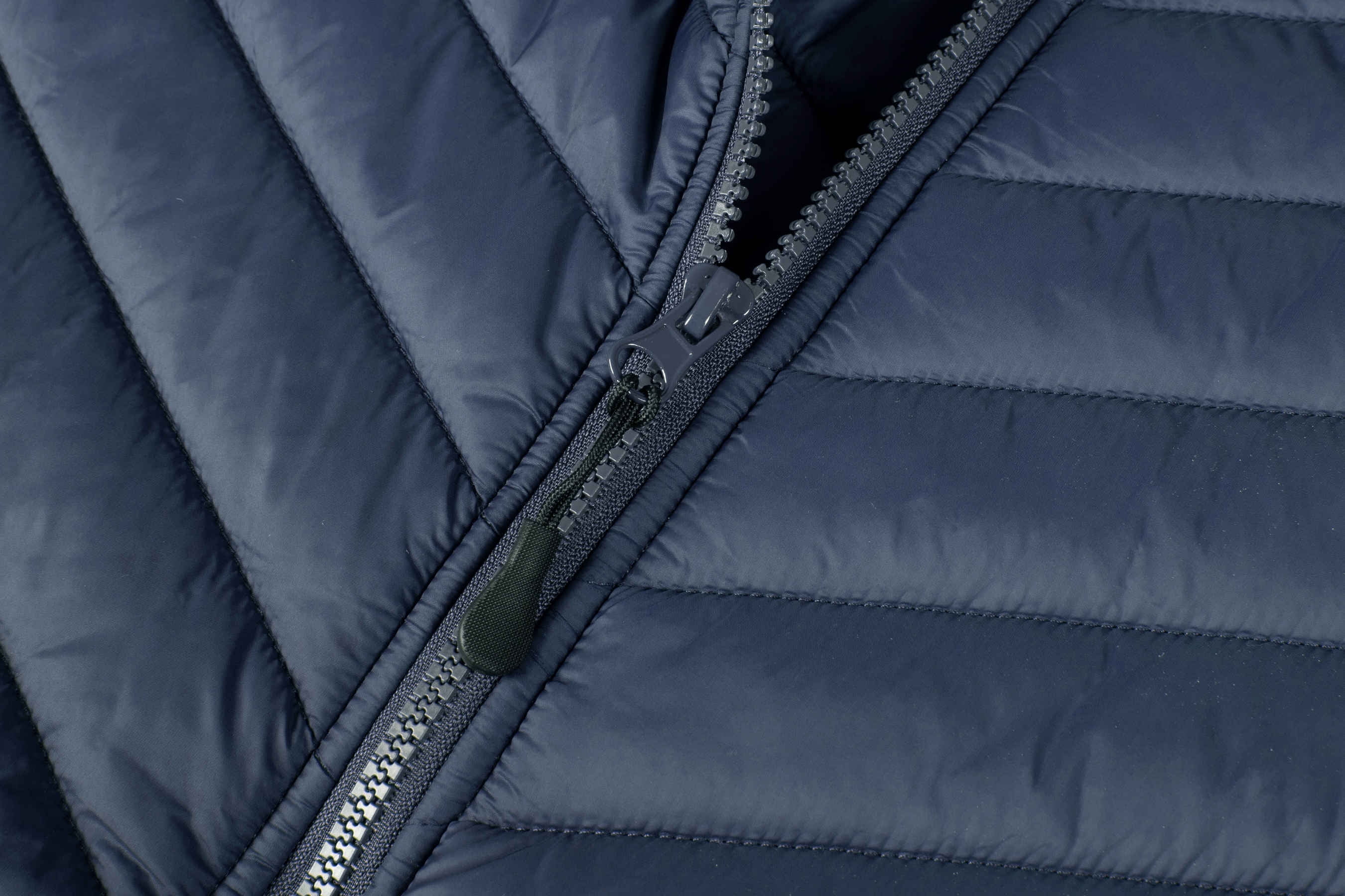 Krumba Mens Sleeveless Lightweight Vest: Zip Up Quilted Pockets Packable Jacket - Casual for Outdoor Running Hiking Travel Navy Size 2XL