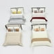 thumbnail image 5 of Cama en miniatura para casa de muñecas, modelo de cama doble, muebles para casa de muñecas, muebles en miniatura Estilo B, 5 of 5