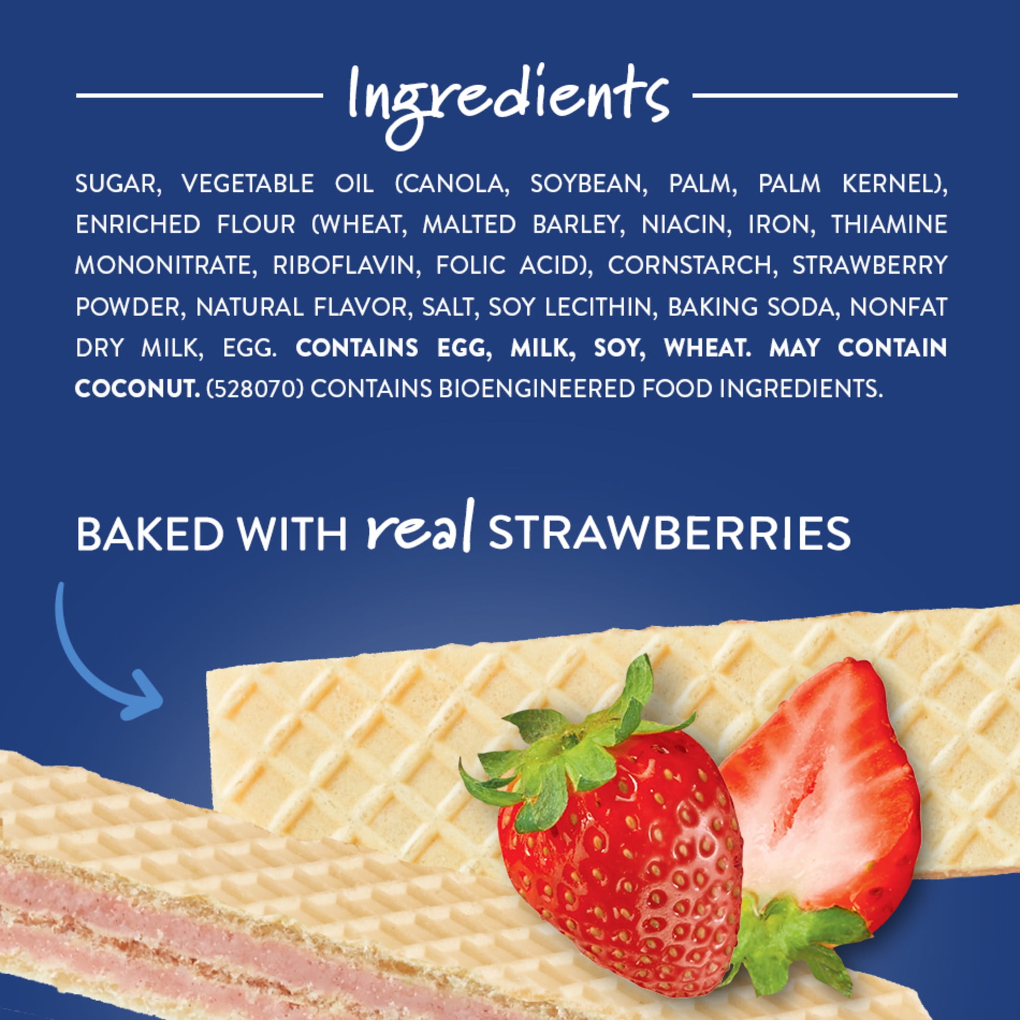 (12 pack) VOORTMAN Strawberry Wafer Cookies 10.6 oz