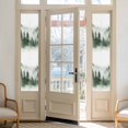 thumbnail image 2 of Foggy Forest Window Privacy Film, Green Mist Mountain Natural Landscape Static Cling UV Sun Blocking Heat Control Window Tint Day and Night, Non-Adhesive One Way Windows Privacy Cover 17.7''x78.7'', 2 of 7