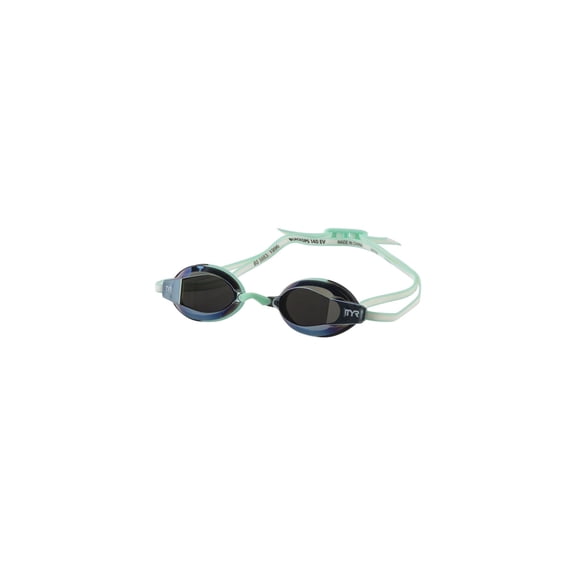 TYR Black Ops Mirrored Women's Fit Goggle - Gold/Mint