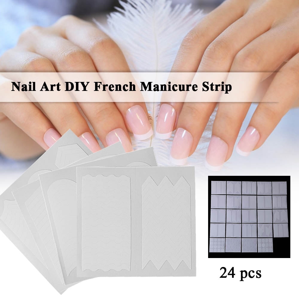 french nail art stickers