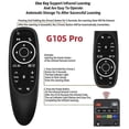 thumbnail image 5 of G10S Voice Remote Control 2.4G Wireless Gyroscope Smart Air Mouse Wireless Remote Control for Android TV Box PC, 5 of 5