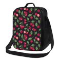 thumbnail image 1 of Fotbe Ripe Red Cherry Lonchera Bolsa de Almuerzo para Hombres y Mujeres, Lonchera de Gran Capacidad, Bolsa de Almuerzo Reutilizable, Bolsa Térmica Aislante, 1 of 7