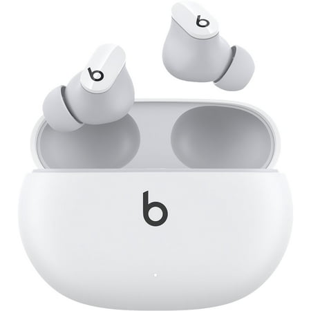 Restored Beats by Dr. Dre Studio Buds White Totally Wireless Noise Cancelling In Ear Headphones MJ4Y3LL/A (Refurbished)