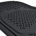 thumbnail image 4 of BDK MaxDuty Rubber Floor Mat for Car, SUV,Van & Truck - Super Heavy Duty Rubber , Trim to Fit & 3 Piece (Black), 4 of 9