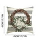 thumbnail image 4 of Funda de almohada decorativa de Pascua Funda de almohada de lino primaveral Funda de almohada de material (4), 4 of 5