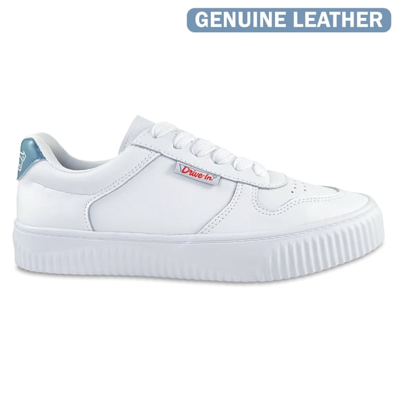Drive-In Originals Hollywood - White Leather Sneaker (Women's)