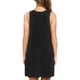 thumbnail image 3 of Luxtrada - Vestido playero informal sin mangas para mujer, estilo playero, liso, plisado, con bolsillo (negro, L), 3 of 6