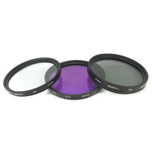 Opteka Color, UV, CPL, FLD Filter Kit With Tripod, Case, And 12-in-1