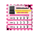 thumbnail image 4 of Kit De Extensiones De Pestañas Efecto 3d 40d+60d+80d Mixtas Xtellar negro, 4 of 4