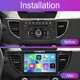 thumbnail image 1 of 4+64G Android 14 Car Stereo for Honda CR-V 2012-2016 with Carplay Android Auto GPS Navigation 10in Touchscreen Car Radio Player with Wifi Bluetooth FM/RDS SWC Mirror Link + AHD Reverse Camera Mic, 1 of 5