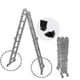 thumbnail image 4 of 4pcs Universal Non-slip Rubber Pads for Ladder Extension Feet Protection, 4 of 4