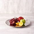 thumbnail image 3 of Chrome Stainless Steel Dinner Plate Set Of 6 | Corporate Gifting For Diwali | Ribbed Pattern | Glossy Finish | Serve Ware, Dinnerware & Tableware | Rhythm Garden Series, 3 of 5
