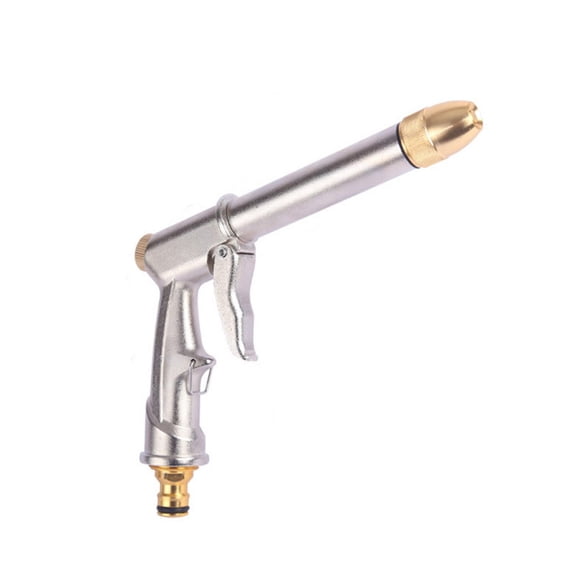 Dnogom High-Pressure Garden Hose Nozzle Sprayer,Pressurized Heavy Duty Alloy Metal Water Hose Nozzle for Car Washing,Watering,Lawn,Patio,Cleaning