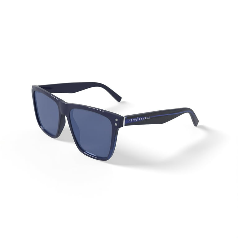 Prive Revaux In Town Navy & Light Blue Sparkle Retro Polarized Sunglasses prive revaux Products for Sale up to 90% Off Retail: Poshmark main image 4