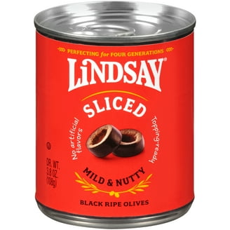 Mario Sliced Ripe Black Olives, 2.25 oz Tin, Gluten-Free, Kosher