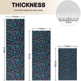 thumbnail image 4 of Math Equations Colorful Symbols Pattern Kitchen Rugs Sets Of 3,Kitchen Runner Rugs Non Skid Washable,Decorative Kitchen Floor Mats for Kitchen,Sink,Laundry,17"x30"+ 17"x47" + 17"x59", 4 of 6