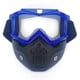 thumbnail image 1 of Detachable Motocross Goggles Motorcycle Racing Biker Off Road Face Mask Eyewear, 1 of 5