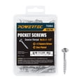 thumbnail image 1 of Tornillos para Pocket Hole POWERTEC Pack 150 Cabeza Maxi-Loc #2 Conducción Cuadrada, 1 of 8