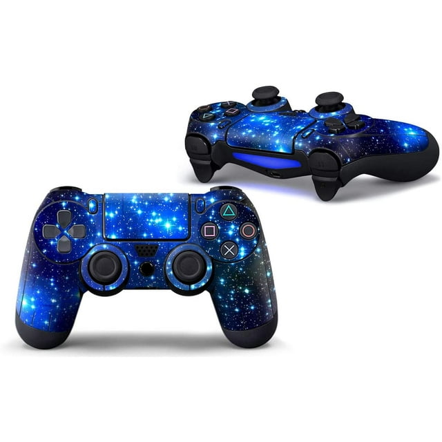 Generic Starry Vinyl Skin Decal Cover for Playstation 4 Controller Wrap Sticker