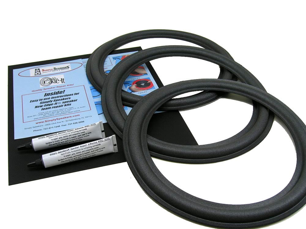 Jl Audio 10w7 Triple Speaker Foam Edge Repair Kit 10 10w7 Extra Wide Roll Fsk 10jl W7 1 Walmart Com