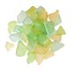thumbnail image 1 of Vidrio marino para manualidades, bricolaje, fabricación de joyas, plano, 500 g, pulido para teñir. 3 colores, 1 of 9