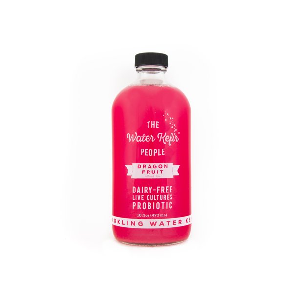 Water Kefir People Wkp Dragon Fruit Mint + Lime Water Kefir