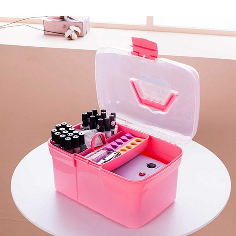 Hand-held Desktop Storage Box Scissors Makeup Organizer Jewelry