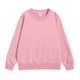 thumbnail image 1 of Gibobby Sudadera de cuello redondo de manga larga de algodónniños niñas sólido Patchwork manga larga algodón sudadera pulóver Tops blusa trajes ropa(RD2, 7-9 Años), 1 of 2
