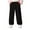 Black, variant on GigrtiJin 2-10 Years Toddler Children's Sweatpants Solid Color Cotton Elastic Waisted Bottom Cinch Jogger Pants Casual Sport Pants