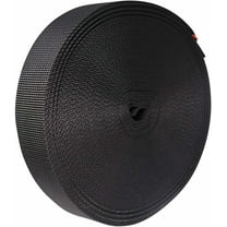 1.5" x 1 Yards (sold by yard) Nylon Webbing Heavy Duty Weight Nylon Strap Black