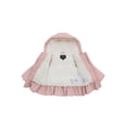 thumbnail image 6 of Rokka&Rolla Toddler Girls' Ruffle Winter Coat Fleece Lined Kids Jacket, 6 of 9