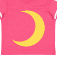 thumbnail image 4 of Inktastic Cute Yellow Moon Boys or Girls Toddler T-Shirt, 4 of 5
