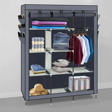 Clothes Closet Portable Wardrobe Durable Clothes Storage Organizer