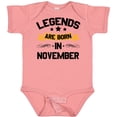 thumbnail image 3 of Inktastic Legends Are Born in November Boys or Girls Baby Bodysuit, 3 of 5