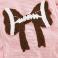 thumbnail image 4 of TOWED22 Baby Girls Playsuits Ruffled Bodysuit Fly Sleeve Romper Newborn Cute Print Jumpsuit Infant Summer Clothes Pink,12-18 M, 4 of 9