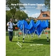 thumbnail image 2 of VEVOR Portable Paint Booth Tent,  115.35 x 115.35 x 71.26 inch Portable Garage Spray Tent, Waterproof Spray Booth with Foldable Frame Design & 2 Mesh Side Windows for Auto Parts, Furniture,Motorcycle, 2 of 9