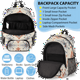thumbnail image 5 of Herdesigns Vintage Ethnic Large Backpack Set with Lunch Box Lightweight Water Resistant Travel Laptop Backpacks Casual Daypacks for Women Men, 5 of 8