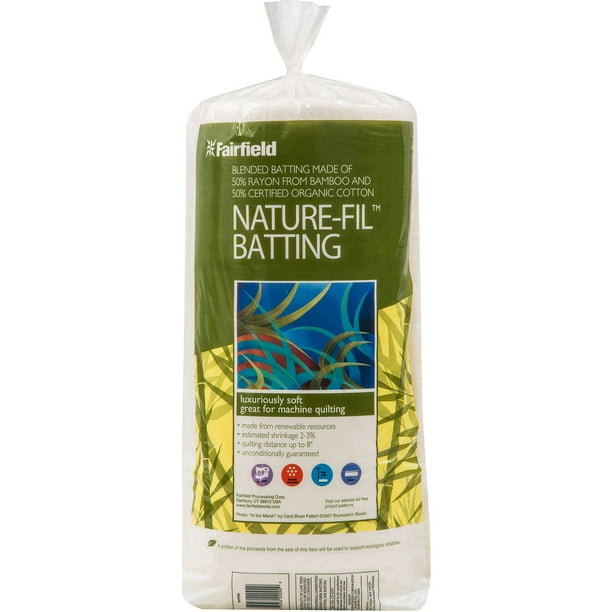 Fairfield NatureFil Natural Blend Quilt Batting, 90" x 6 Yard Roll