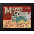 thumbnail image 2 of Jones, Catherine 14x12 Black Modern Framed Museum Art Print Titled - Move Forward, 2 of 5