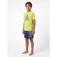 thumbnail image 4 of Reebok Boys Short Sleeve Rashguard with UPF 50+ Protection, Sizes 4-18, 4 of 5