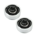 thumbnail image 4 of Volume Button Switch,  Volume Control Knob 2pcs Lightweight Wear Resistant ABS Simple Installation 8t0919070b  For Cars, 4 of 8