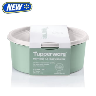 Tupperware くすみピンク 保存容器5セット Tupperware Heritage Plastic 7.5-Cup Food Storage Canister with Lid