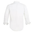 thumbnail image 3 of Coevals Club Mens Pearl Snap Solid Western Cowboy Button Up Dress Long Sleeve Work Shirts White 4X-Large, 3 of 7
