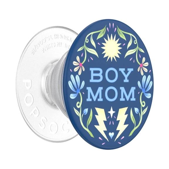 PopSockets Adhesive Phone Grip, Holder, Phone Stand, Mom - Boy Mom