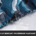 thumbnail image 3 of Funda de almacenamiento resistente a los rayos UV y al agua de 4,5 m para embarcaciones de 3,6 a 4 m Funda para kayak Ocean Camo, 3 of 8