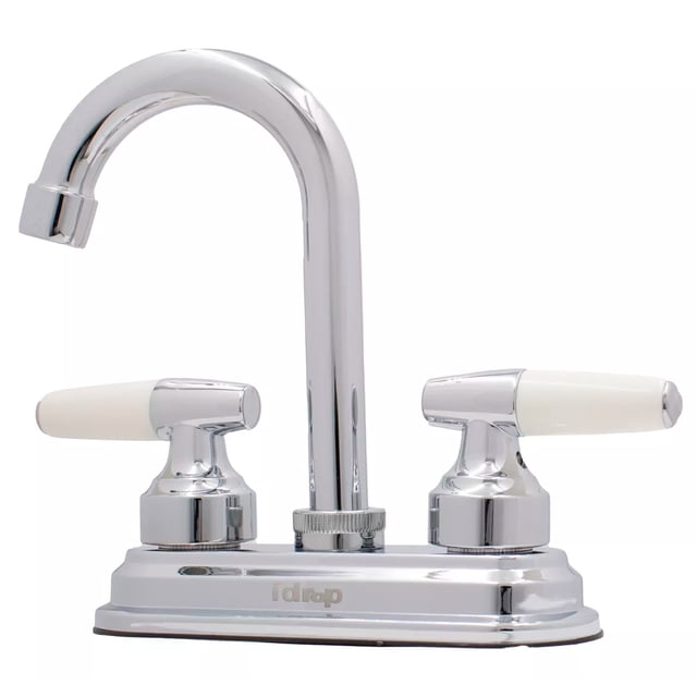 Llave Mezcladora Lavabo 4 Llave Mezcladora Lavabo Cuerpo Metálico Maneral Piruli Abs