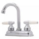 thumbnail image 1 of Llave Mezcladora Lavabo 4 Llave Mezcladora Lavabo Cuerpo Metálico Maneral Piruli Abs, 1 of 3